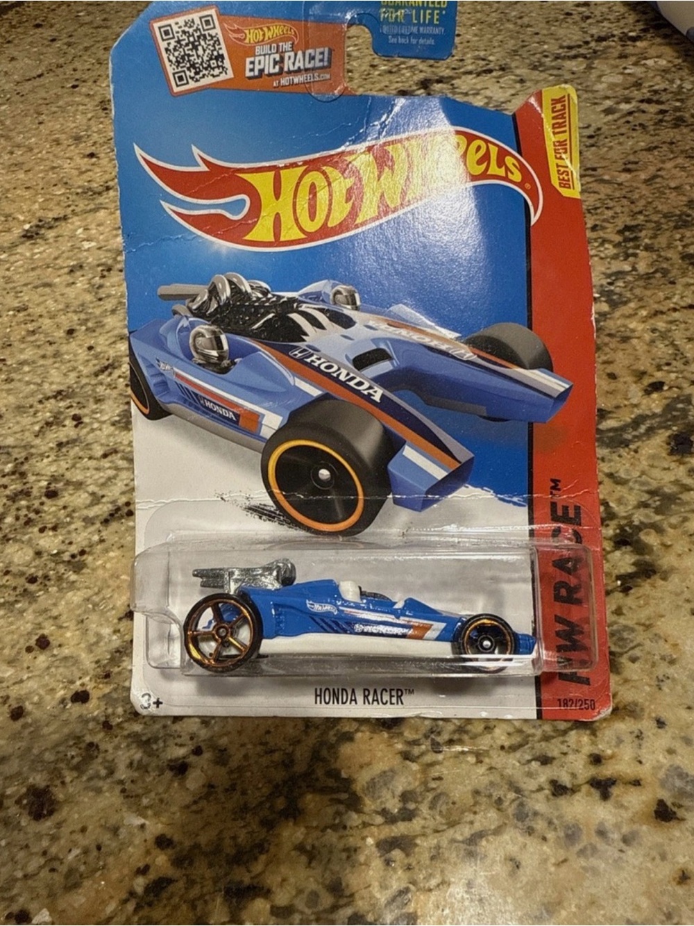 Honda Racer Toy Car - Blue